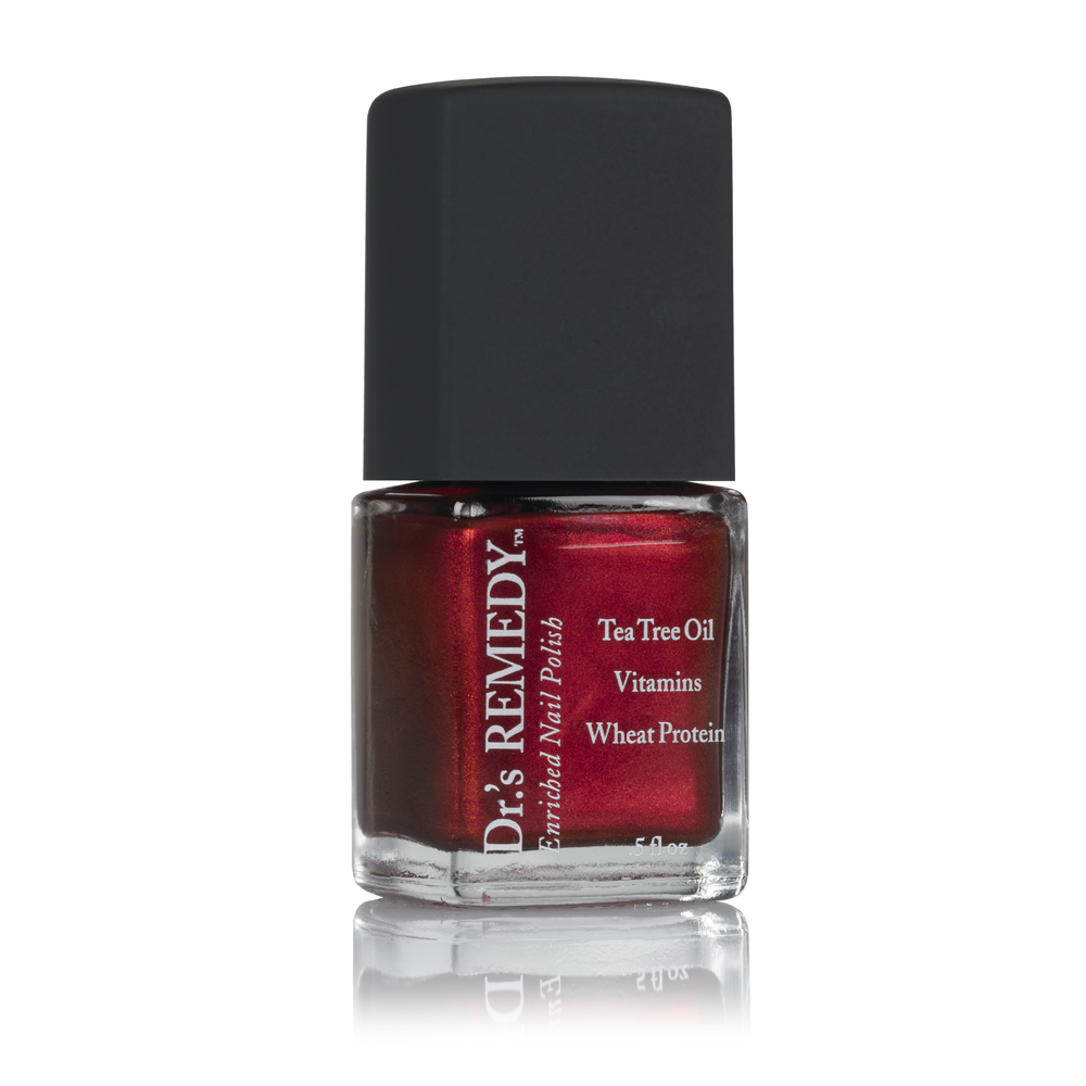 Doctor formulated REVIVE Ruby red enriched nail polish Dr.'s REMEDY