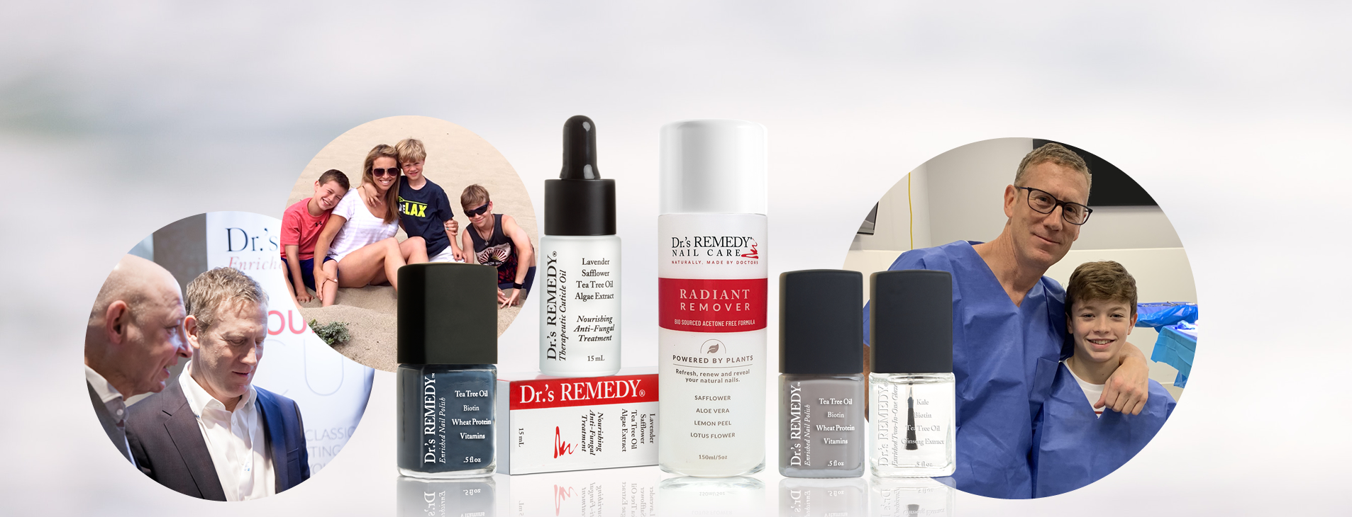 The story of Dr.'s REMEDY, nail polish developed by two board-certified podiatrists