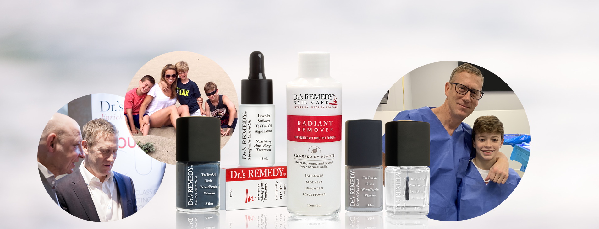The story of Dr.'s REMEDY, nail polish developed by two board-certified podiatrists