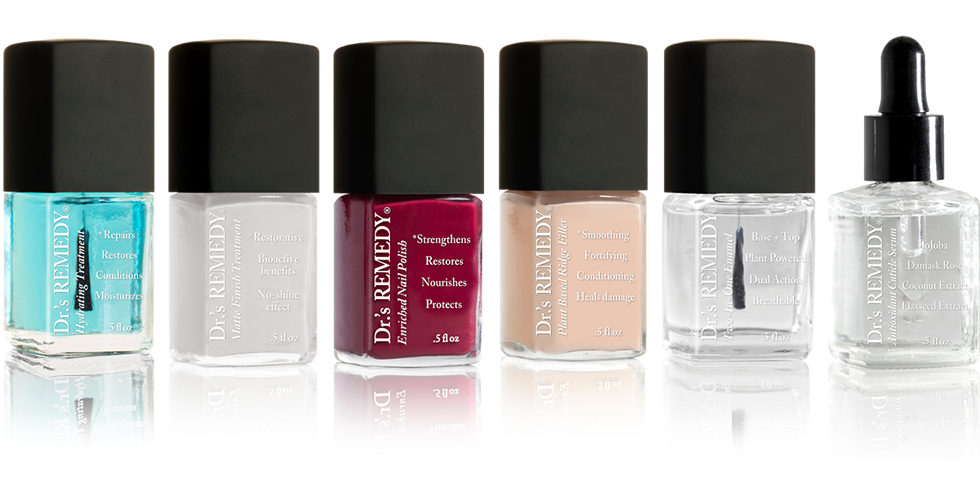 Dr.'s Remedy Nail Polish comes with a 10-Free Promise!