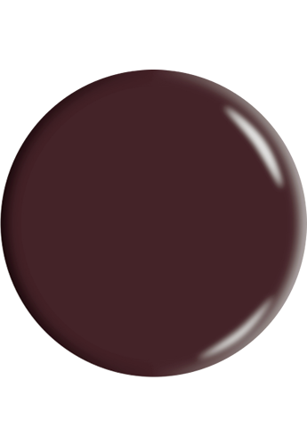 DESIRE Dark Brown Enriched Nail Polish color swatch