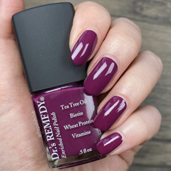 Purple and Berry Nail Polish