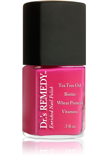 HOPEFUL Hot Pink Enriched Nail Polish