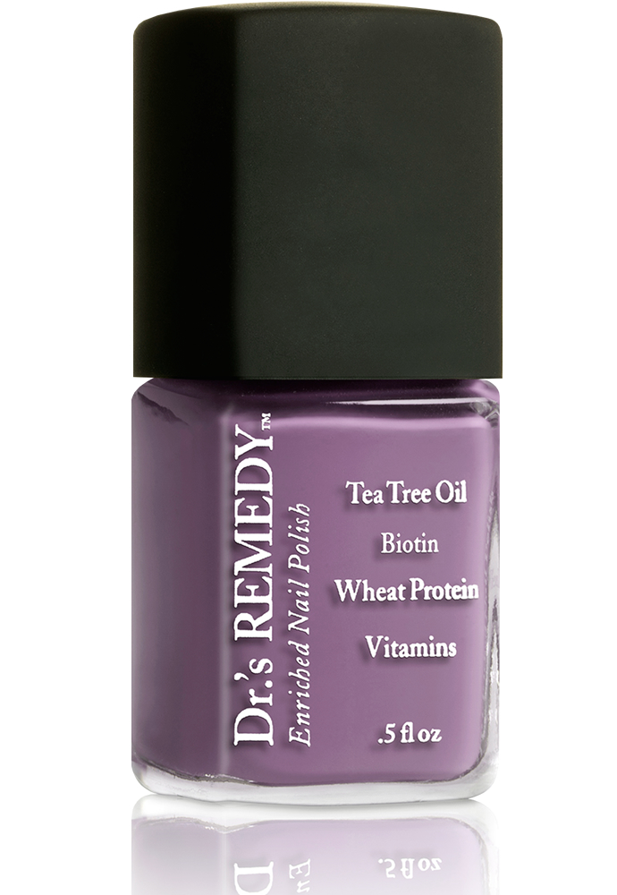 Black Plum Shellac Nail Polish