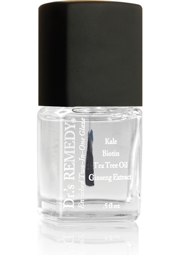 TOTAL Two-In-One Top Coat Enriched Nail Polish
