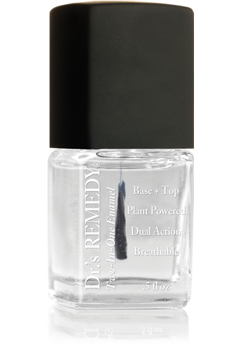 TOTAL Two-In-One Top Coat Enriched Nail Polish