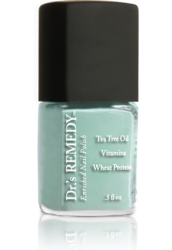TRUSTING Turquoise Enriched Nail Polish