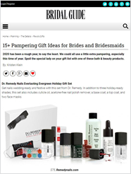 Dr.'s Remedy Accolades Bridal Guide December 2020