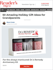 Dr.'s Remedy Accolades Reader's Digest December 2020